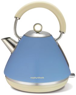 Morphy Richards - Kettle - Accents Pyramid - Cornflower Blue.